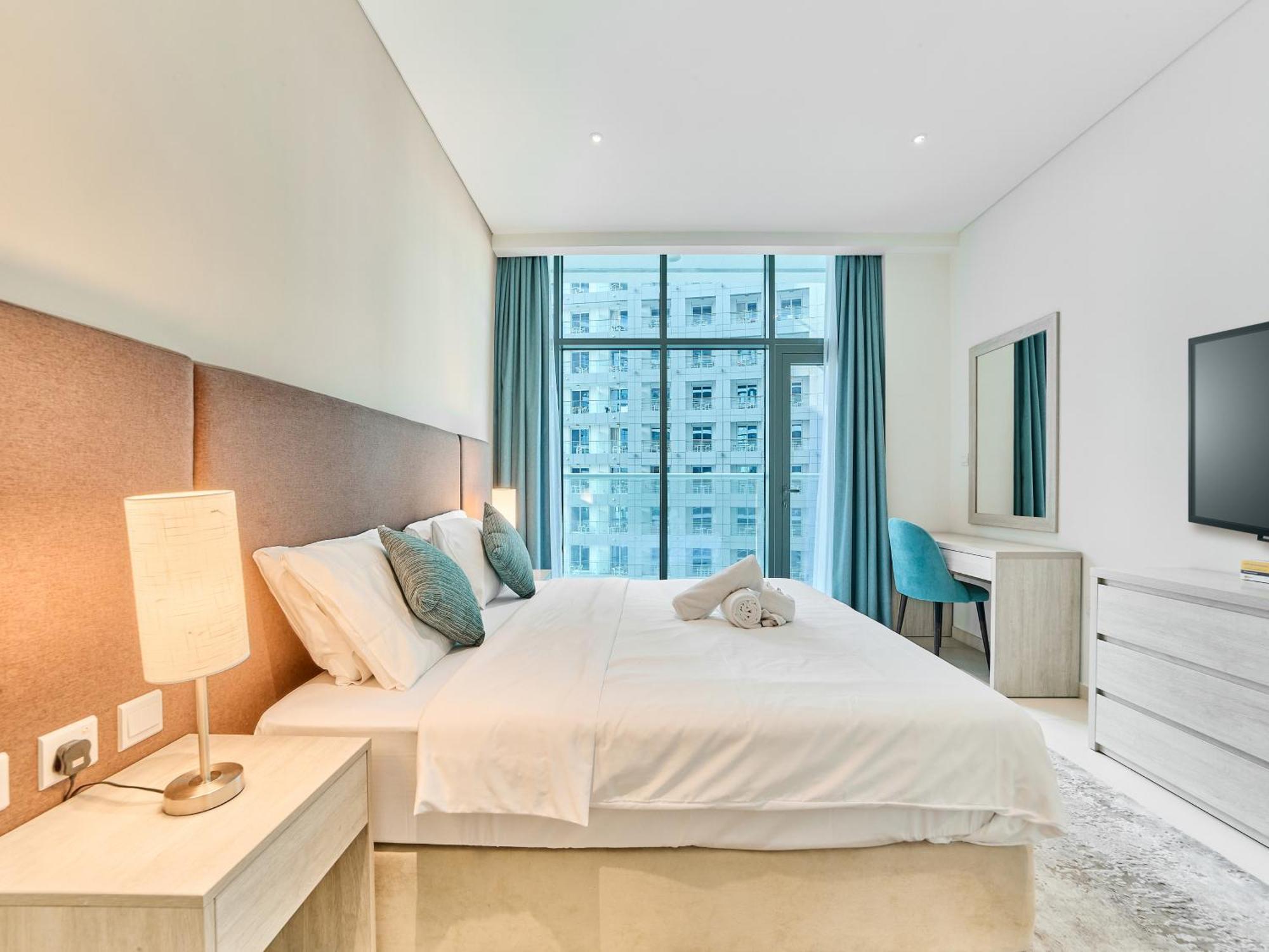 First Class Apartments In Seven Palm With Direct Access To The West Palm Beach And Nakheel Mall Dubaj Kültér fotó